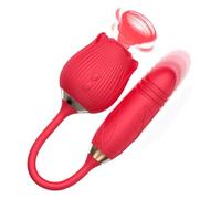 Vibratore Massaggiatore a 10 velocità Vibratore per clitoride Punto G Stimolatore per dildo vibrante Giocattoli sessuali Per Donne adulte