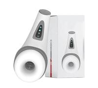 vibratore Masturbatore vibrante automatico con riscaldamento del punto G, vibratore elettrico, pompino orale, giocattoli sessuali