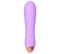Vibratore Mini Cuties Viola USB Waterproof 7 Vibrazioni Compatto