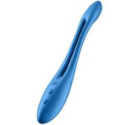 Vibratore multifunzionale Satisfyer Elastic game blu