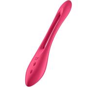 Vibratore multifunzionale Satisfyer Elastic joy rosso