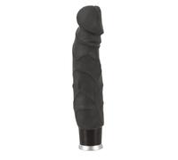 Vibratore nero fallo realistico vaginale dildo anale vibrante pene finto the bla