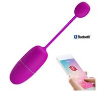 VIBRATORE OVETTO BLUETOOTH APP TELEFONINO SEX TOY DILDO SFERA VAGINALE INTIMO