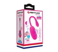 PRETTY LOVE - DOREEN UOVO VIBRANTE RICARICABILE MAGENTA TELECOMANDO