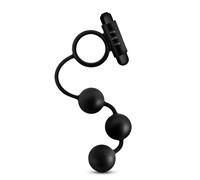 VIBRATORE PALLINE PERLINE SFERE ANALI PLUG PER UOMO E DONNA IN SILICONE VIBRANTE