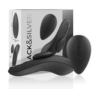 Vibratore Panty Clitoride Black&Silver Preston - Silicone, Ricaricabile