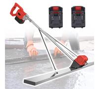Vibratore per calcestruzzo di Superficie per Cemento Strumento di finitura del 150 cm Macchina vibrante per la finitura del cemento Batteria senza fili Massetto Tavola in acciaio in