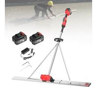 Vibratore per calcestruzzo Kit vibrante per massetto in calcestruzzo, utensile elettrico per la finitura del calcestruzzo, utensile vibrante per massetto elettrico commerciale, set di fratta