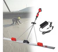 Vibratore per calcestruzzo Kit vibrante per massetto, massetto elettrico per la lavorazione del calcestruzzo, utensile da lavoro per massetto in a 6000 giri/min,