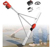 Vibratore per calcestruzzo Kit vibrante per massetto, massetto elettrico, utensile vibrante per la finitura del calcestruzzo, struttura fissa triangolare, massetto elettrico