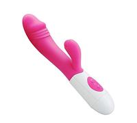 Vibratore per coniglietto femminile Dildo Vibratore in silicone 30 velocità G-point Vibratore Vagina Clit Massaggiatore femminile Giocattolo sessuale per adulti