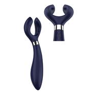 Vibratore per coppia in silicone dildo vibrante vagina ano clitoride Endless fun