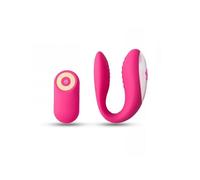 Vibratore per coppia in silicone reale fallo vibrante vaginale clitoride pene