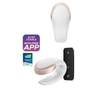 Stimolatore Vibratore per coppia Vagina Clitoride Pene Ricaricabile APP Double