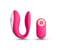 Stimolatore vaginale con telecomando vibratore vaginale per coppia sex toys purp