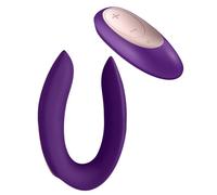 Vibratore per coppia massaggiatore vaginale pene in silicone Double Plus Remote