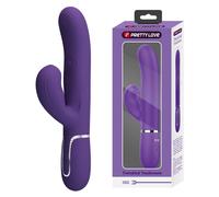 Pretty love - perlita vibratore g-spot 3 in 1 multifunzione viola