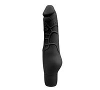 Vibratore per donna - vibratore sessuale - vibratore realistico in silicone nero - massaggiatore 10 modalità di vibrazione