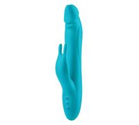 Vibratore per il Punto-G FemmeFunn BOOSTER RABBIT XL Azzurro