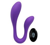 Vibratore per la coppia in silicone stimolatore vibrante vaginale clitoride pene