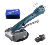 Vibratore per Piastrelle, Macchina for piastrelle da 12 V, utensile vibrante for la posa di piastrelle da parete e pavimento, ventosa allargata, dispositivo for la pavimentazione di piastrelle for la