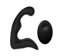 Vibratore anale in Silicone per prostata dildo con Telecomando Ricaricabile nero