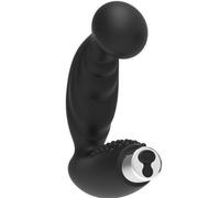 Vibratore per prostata in silicone ricaricabile dildo anale fallo vibrante black