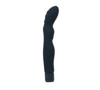 Vibratore per punto G stimolatore vaginale dildo fallo vibrante nero per donna