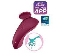 Vibratore per slip in silicone Sexy Secret stimolatore vagina clitoride vibrante