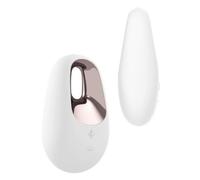 Vibratore piccolo clitoride stimolatore vaginale vibrante dildo White Temptation