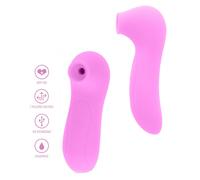 Vibratore piccolo succhia clitoride in silicone morbido stimola vagina vibrante