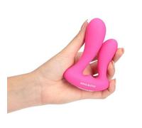 Vibratore piccolo vaginale clitoride anale stimolatore vibrante in silicone rosa