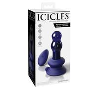 vibratore plug in vetro Icicles No 83