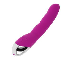 Vibratore Punto G Curvo Ohmama - 6 Modalità, 21.5 cm, Lilla