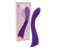 Vibratore punto G dildo liscio vibrante vaginale fallo in silicone realistico