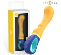 Vibratore Punto G Intense Shaggy - Ergonomico, Giallo