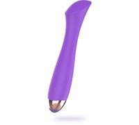 Vibratore punto G Mandy in silicone ricaricabile, doppio motore, Poids 0.245 Kg, Colore Viola