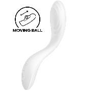 Vibratore punto g Satisfyer rrrolling pleasure bianco
