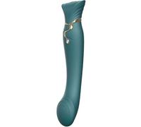 Vibratore Punto G Zalo Queen PulseWave - Verde