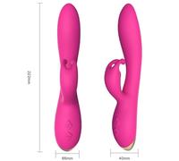 Vibratore Rabbit Armony Bonnie - Silicone, Fucsia