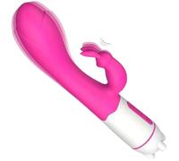 Vibratore Rabbit Armony Happy - 36 Modalità, Fucsia