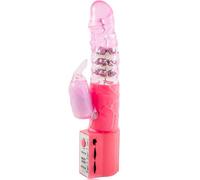 Vibratore Rabbit Baile Jelly Soft Rosa