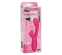 Vibratore rabbit Butterfly Kiss Flutter fucsia