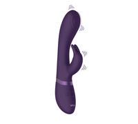 Vibratore Rabbit Cato Pulse G-spot Viola