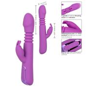 California Exotics Elite Thrusting Rabbit Purple