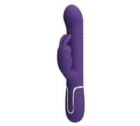 Pretty love - coale vibratore coniglio carbone 4 en 1 viola