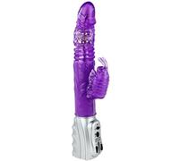 Vibratore Rabbit con Perle Rotanti Baile - TPR, 28 Modalità