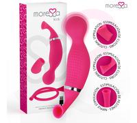 Vibratore Rabbit con Succhia Clitoride Moressa Kirk Duo - Silicone