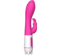 Vibratore Rabbit Coniglio 10 Modalità Silicone Doppia Stimolazione Donna