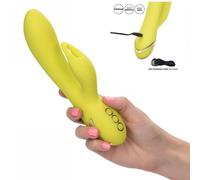 Vibratore rabbit dildo doppio stimolatore per clitoride fallo vibrante vaginale